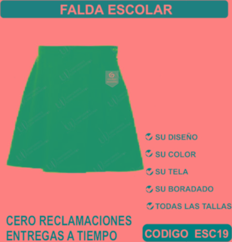 Falda Escolar -